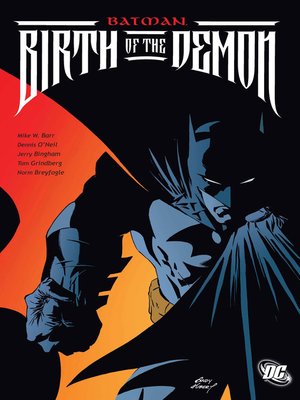 cover image of Batman: Birth of the Demon
